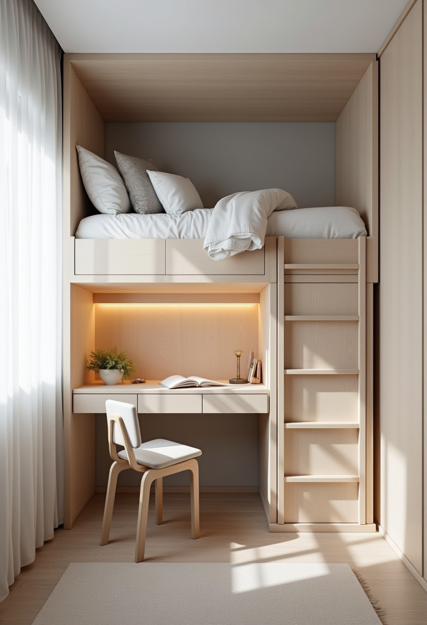 Diy Loft Beds For Small Rooms 1
