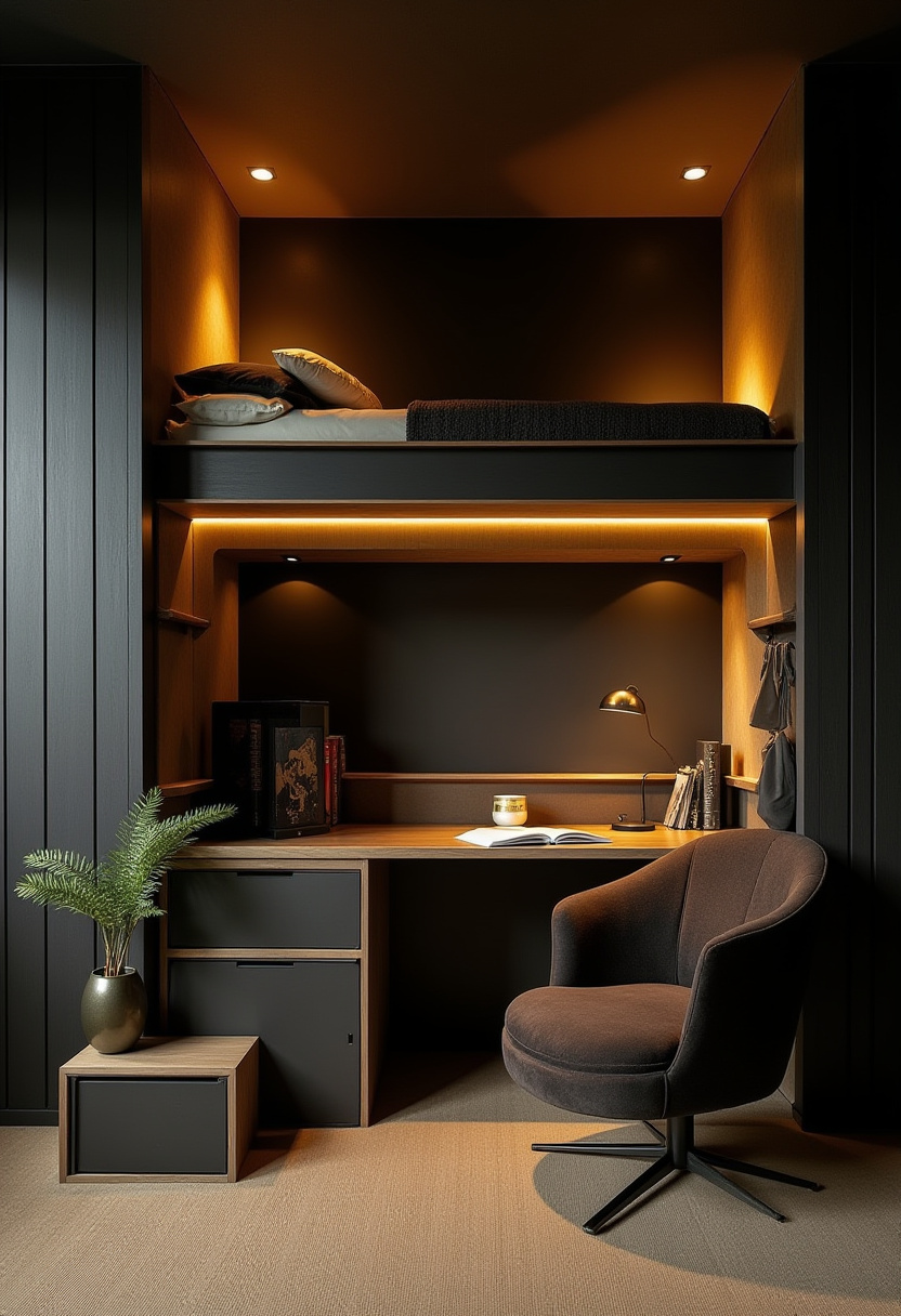 Diy Loft Beds For Small Rooms 11