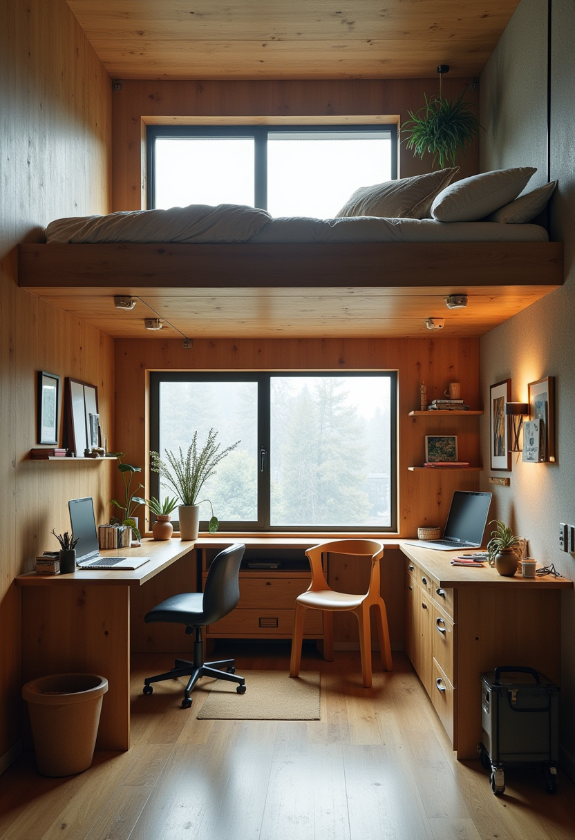 Diy Loft Beds For Small Rooms 17