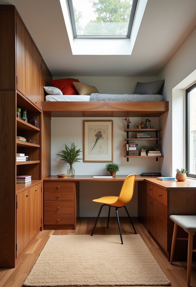 Diy Loft Beds For Small Rooms 7