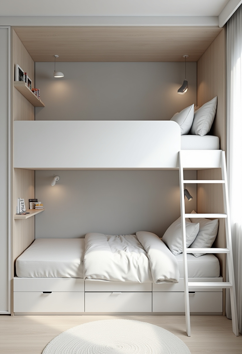 Double Deck Bed Ideas For Small Room 14