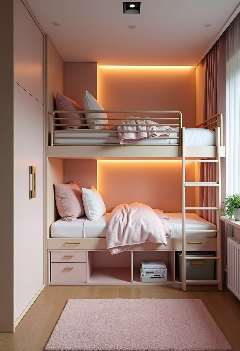 Double Deck Bed Ideas For Small Room 2