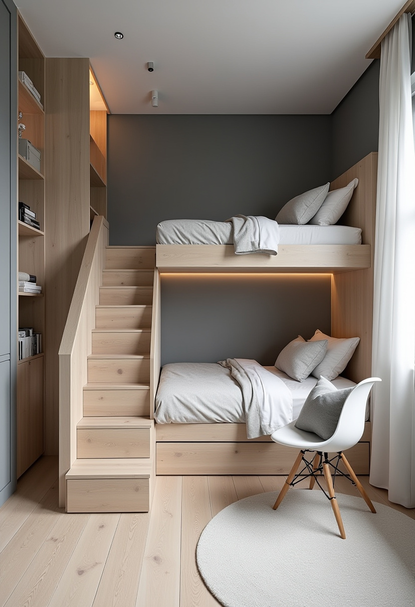 Double Deck Bed Ideas For Small Room 22