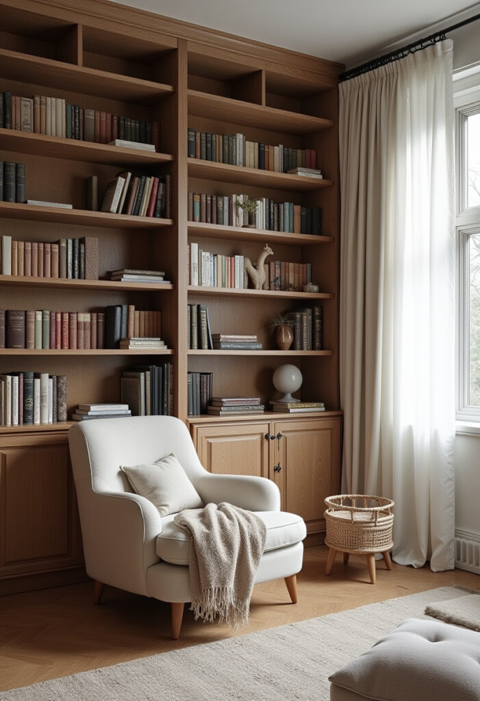 Dream Library Cozy Reading Room 1