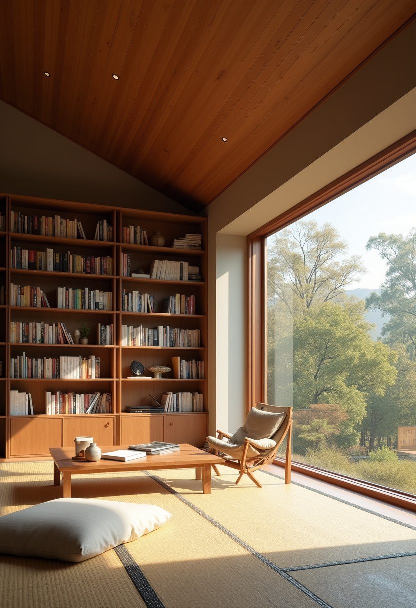 Dream Library Cozy Reading Room 10