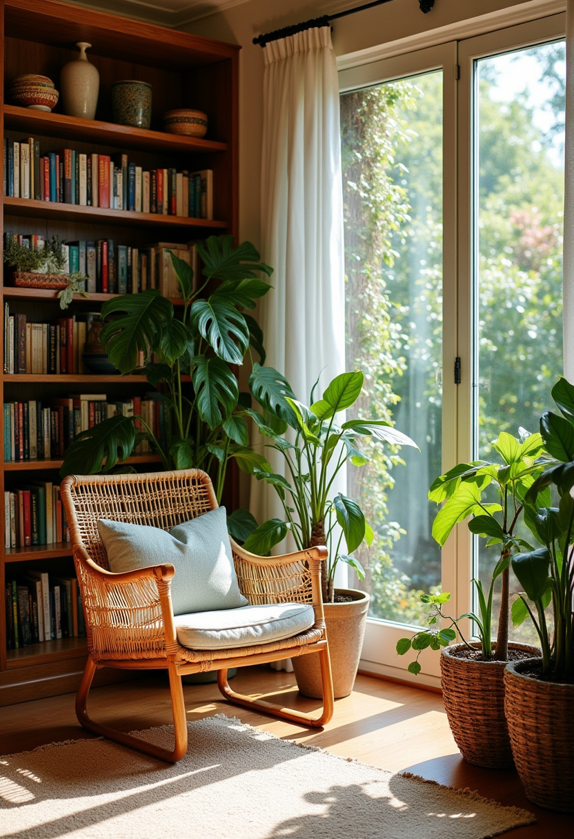 Dream Library Cozy Reading Room 15