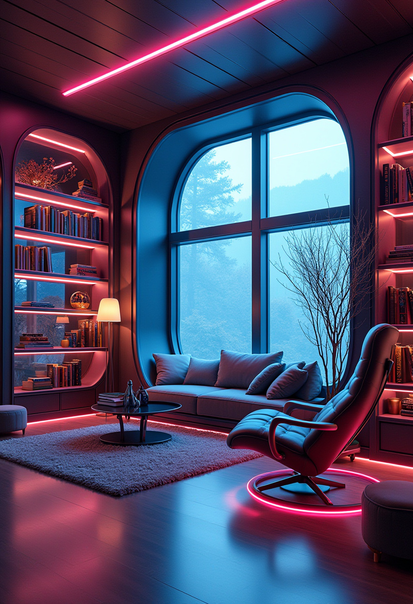 Dream Library Cozy Reading Room 16