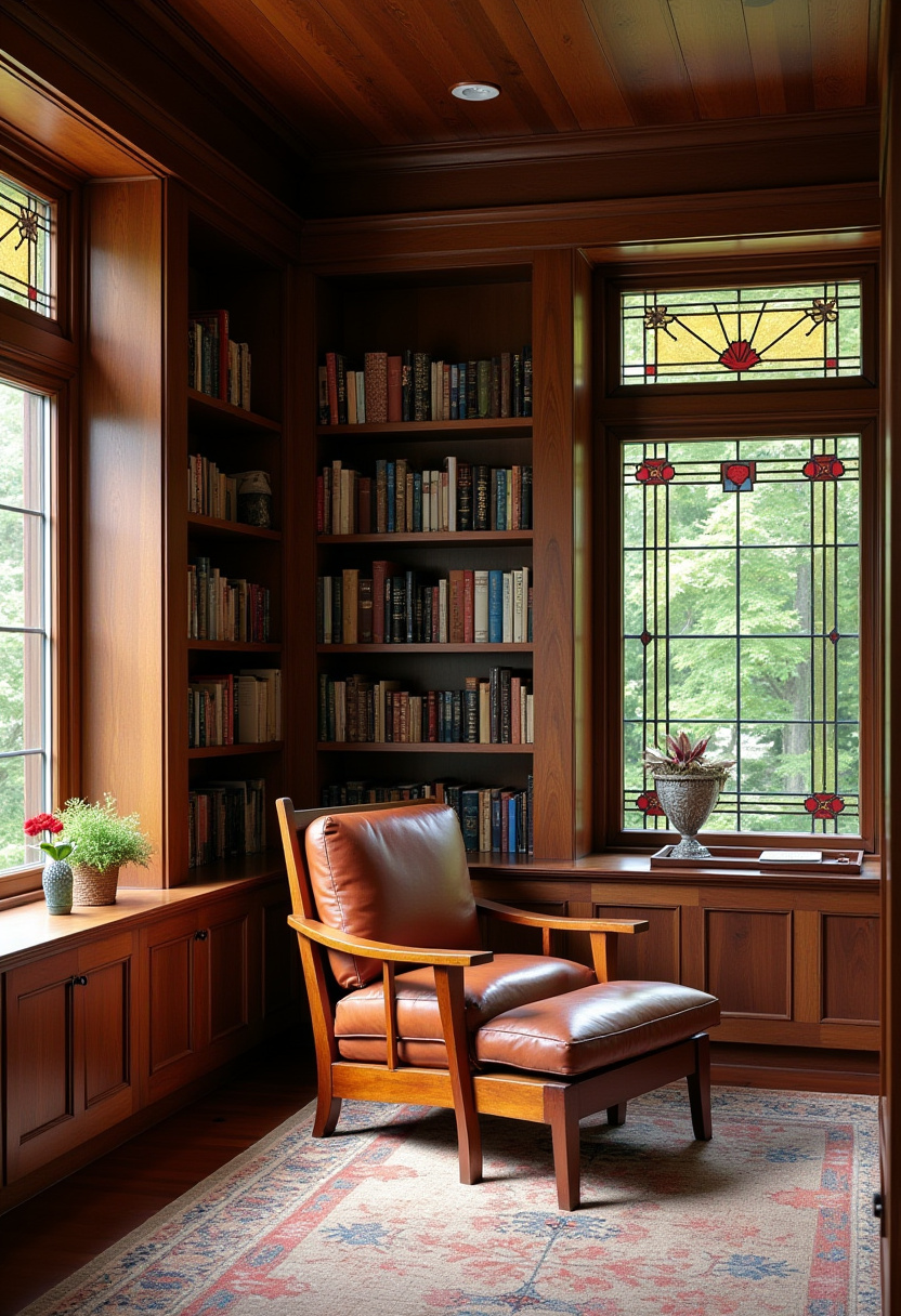 Dream Library Cozy Reading Room 20