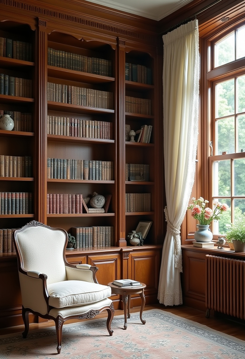 Dream Library Cozy Reading Room 26