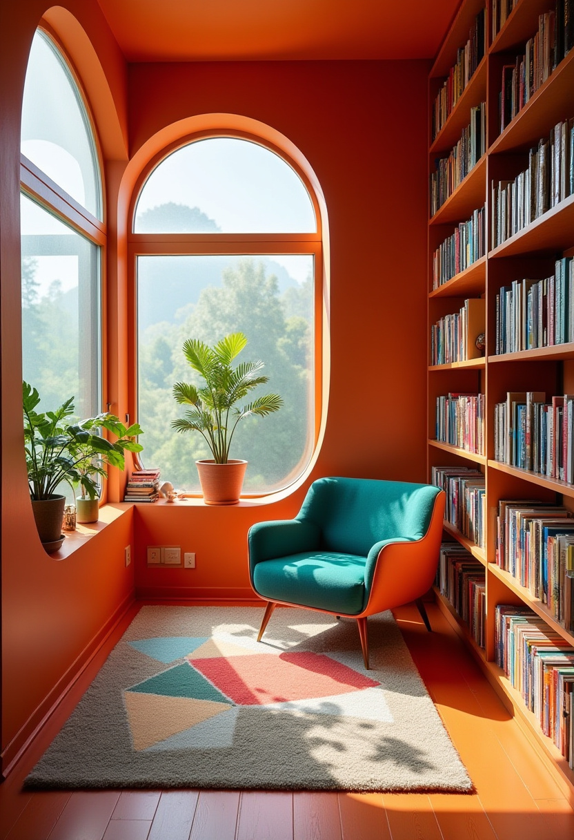 Dream Library Cozy Reading Room 27