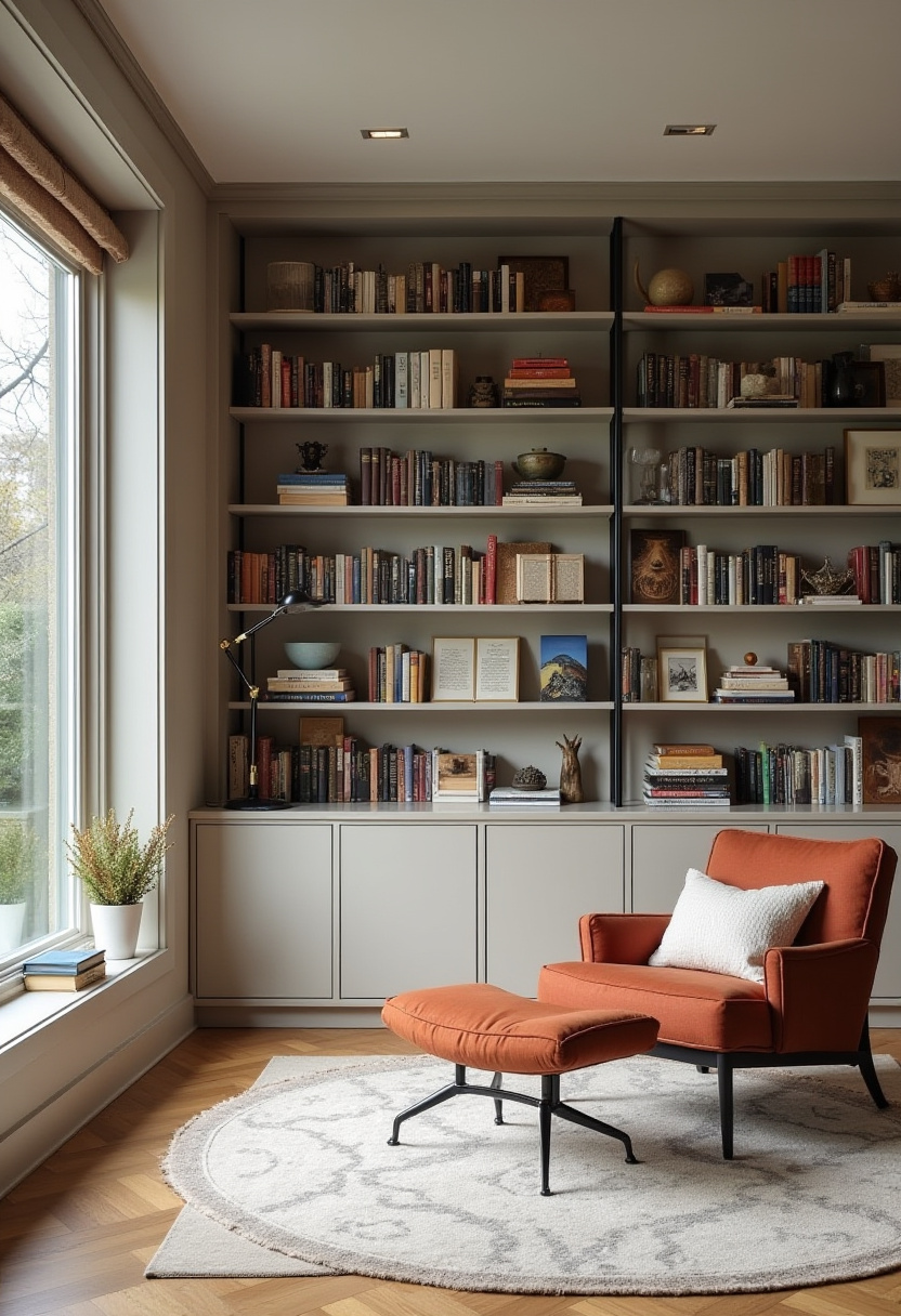 Dream Library Cozy Reading Room 29