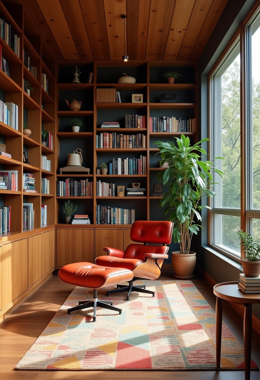 Dream Library Cozy Reading Room 8