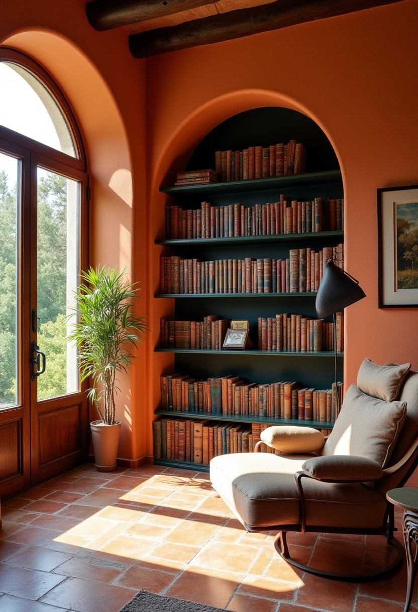 Dream Library Cozy Reading Room 9