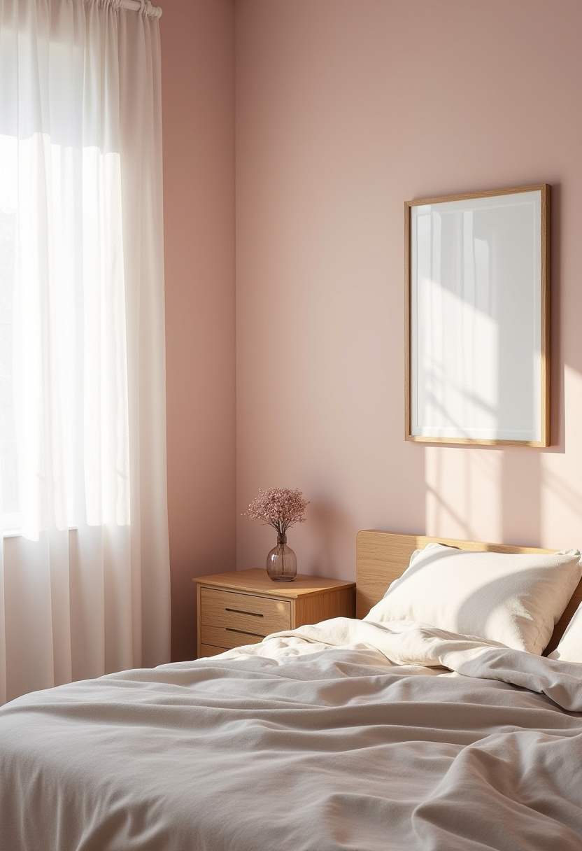 Dusty Pink Bedroom Ideas 1