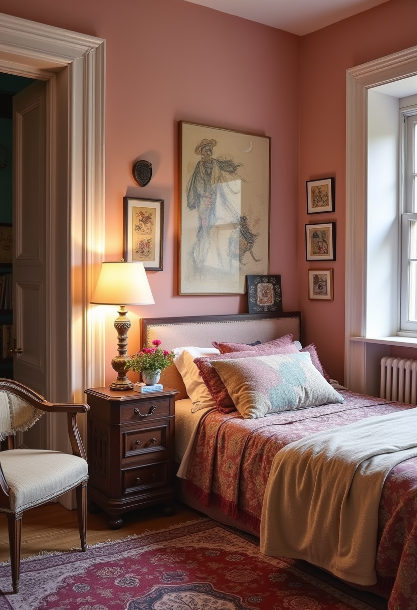 Dusty Pink Bedroom Ideas 21