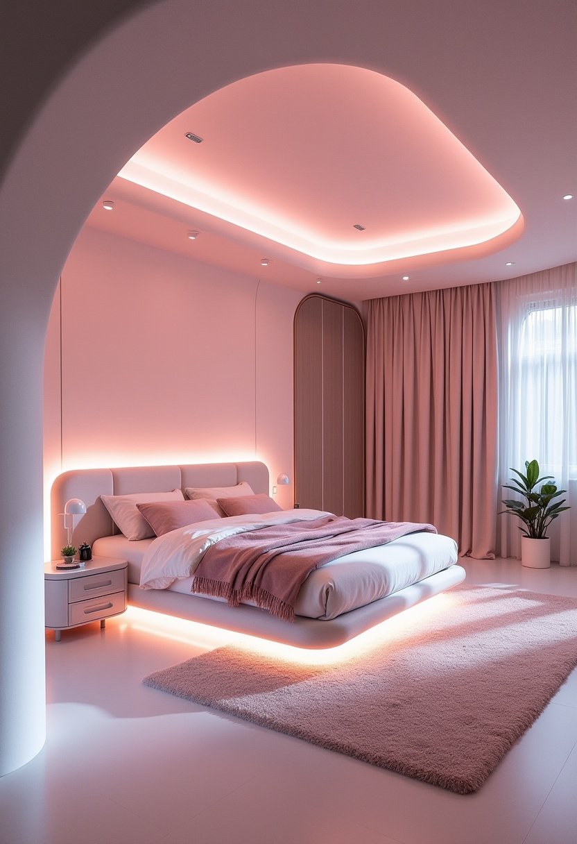 Dusty Pink Bedroom Ideas 22
