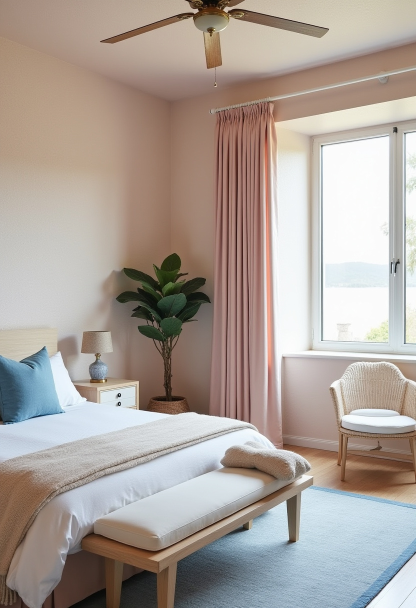 Dusty Pink Bedroom Ideas 24