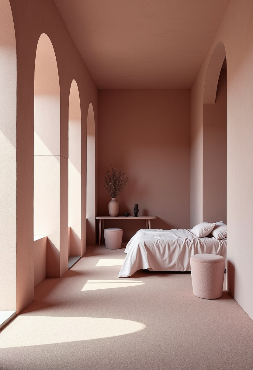 Dusty Pink Bedroom Ideas 27
