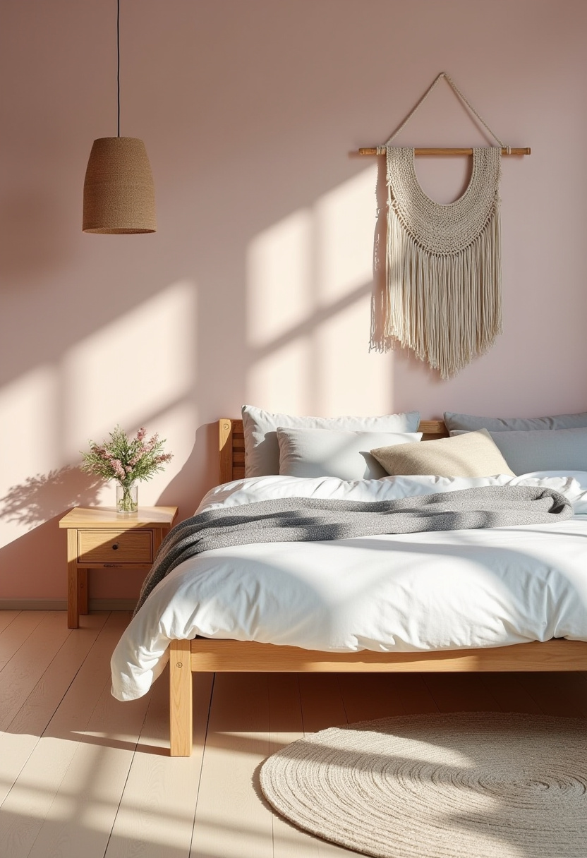 Dusty Pink Bedroom Ideas 3