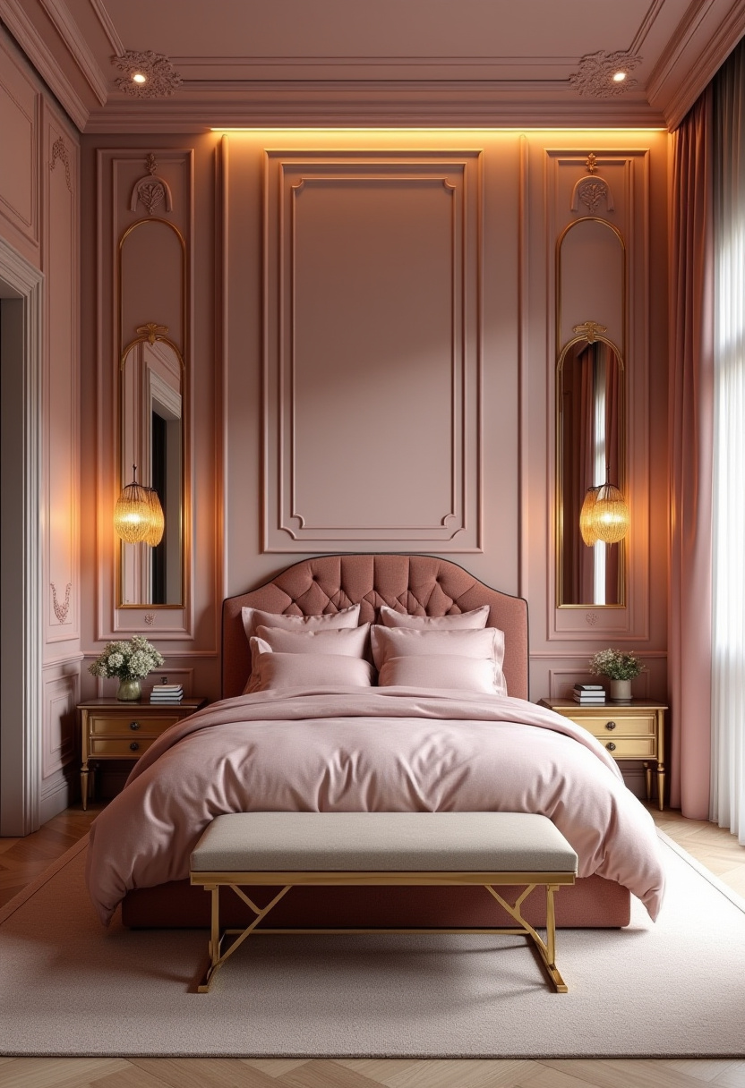 Dusty Pink Bedroom Ideas 5