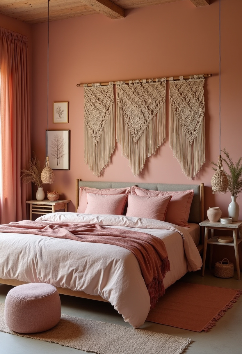 Dusty Pink Bedroom Ideas 8