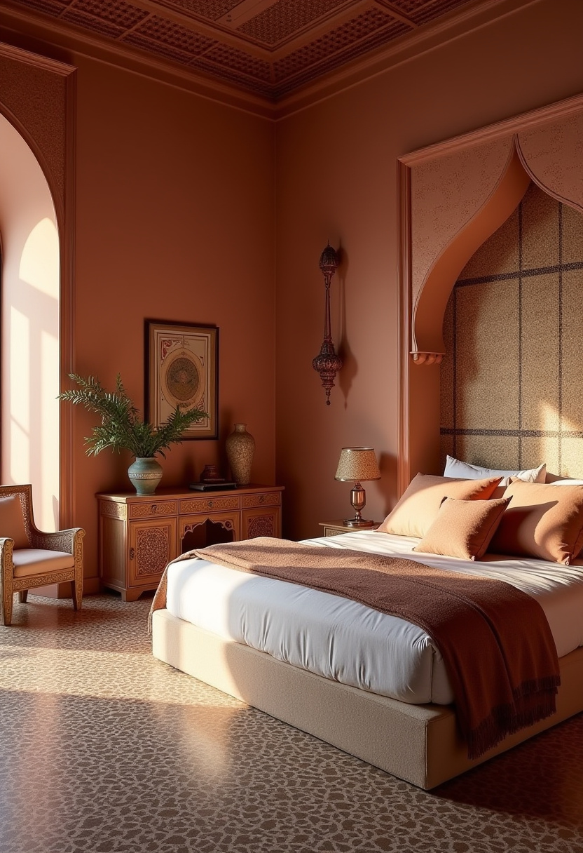 Dusty Rose Bedroom Ideas 12