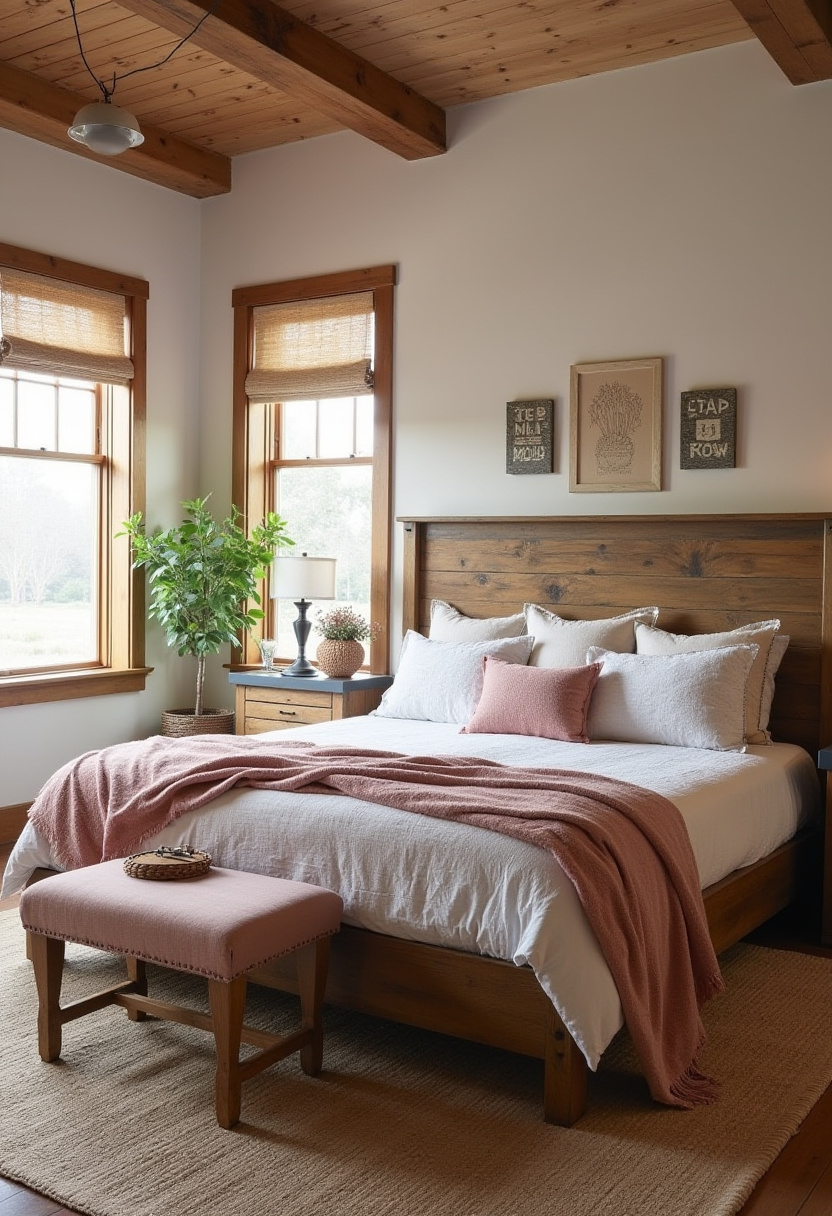 Dusty Rose Bedroom Ideas 15