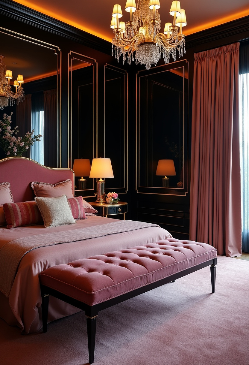 Dusty Rose Bedroom Ideas 16