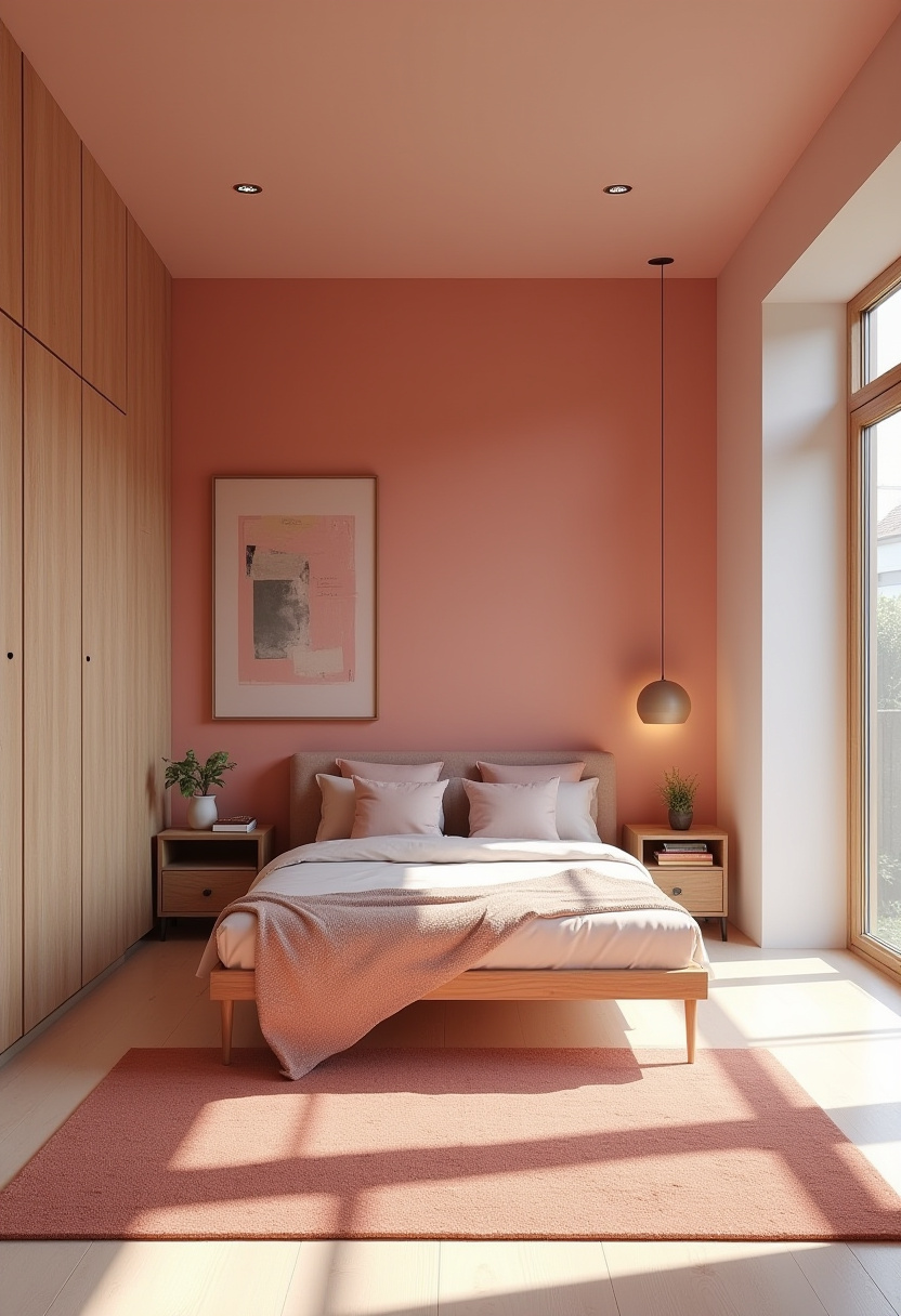 Dusty Rose Bedroom Ideas 17