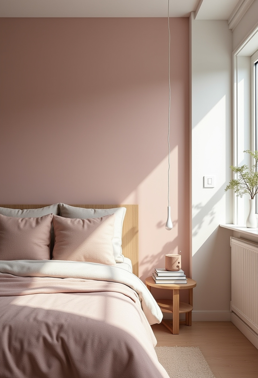 Dusty Rose Bedroom Ideas 19