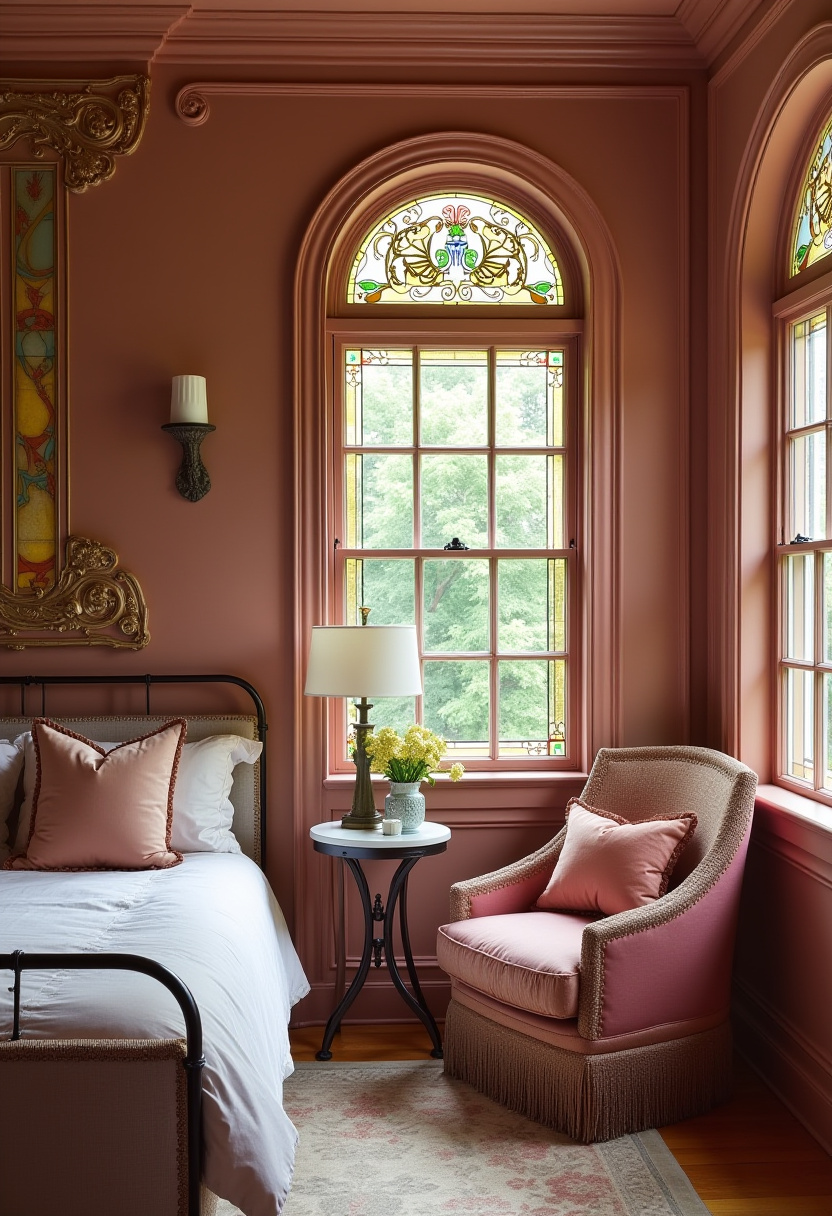 Dusty Rose Bedroom Ideas 20