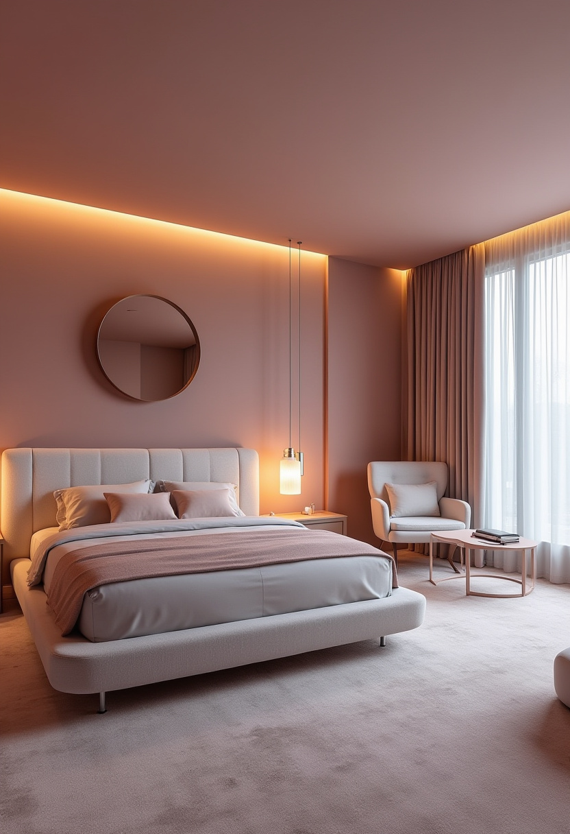 Dusty Rose Bedroom Ideas 22