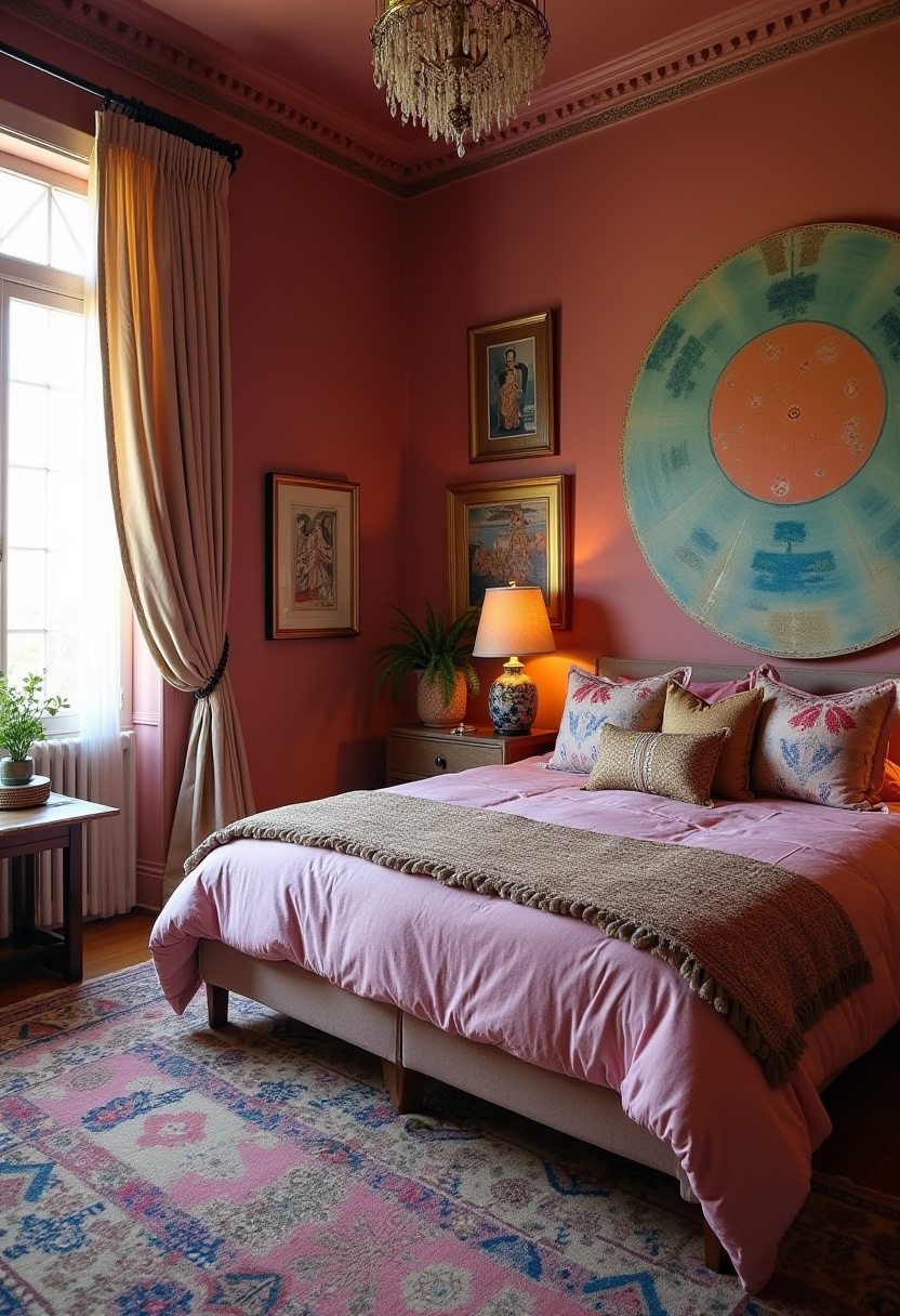 Dusty Rose Bedroom Ideas 23