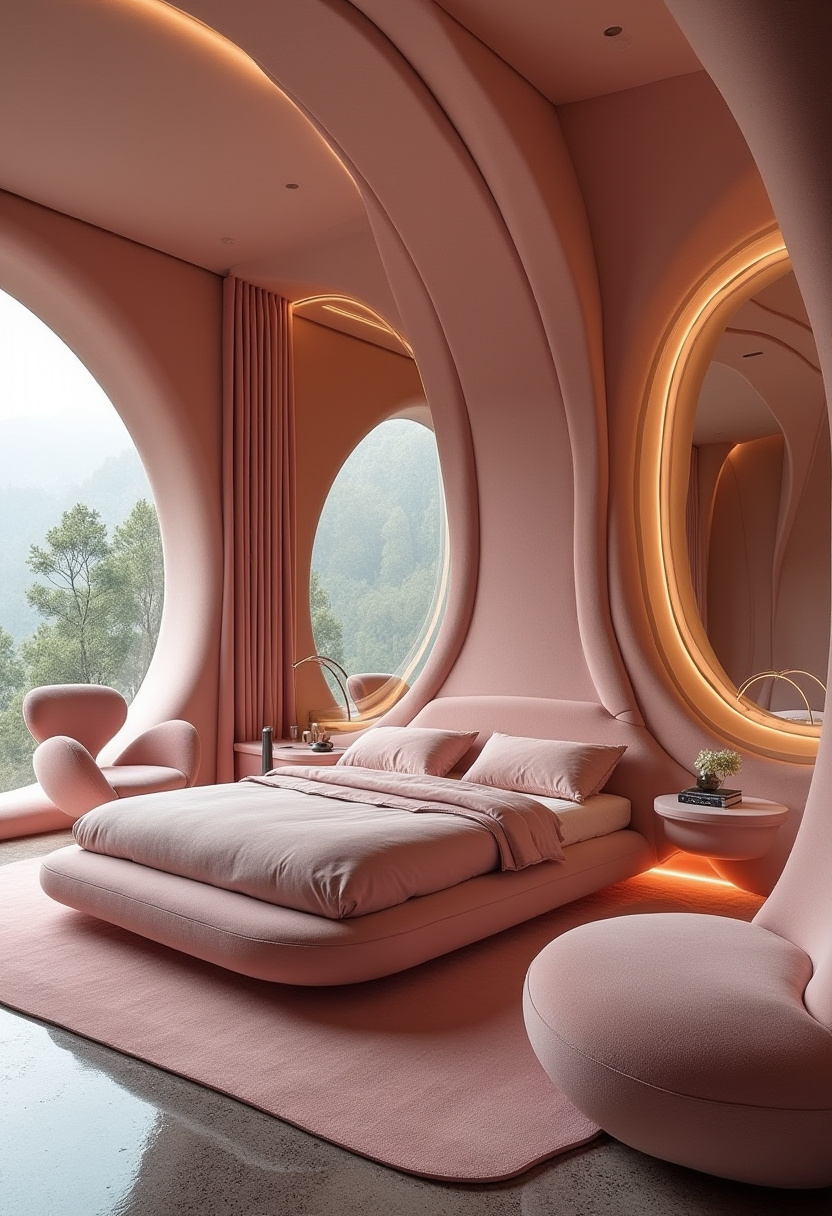 Dusty Rose Bedroom Ideas 30