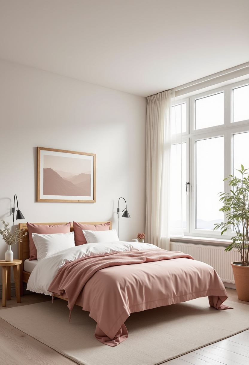 Dusty Rose Bedroom Ideas 5