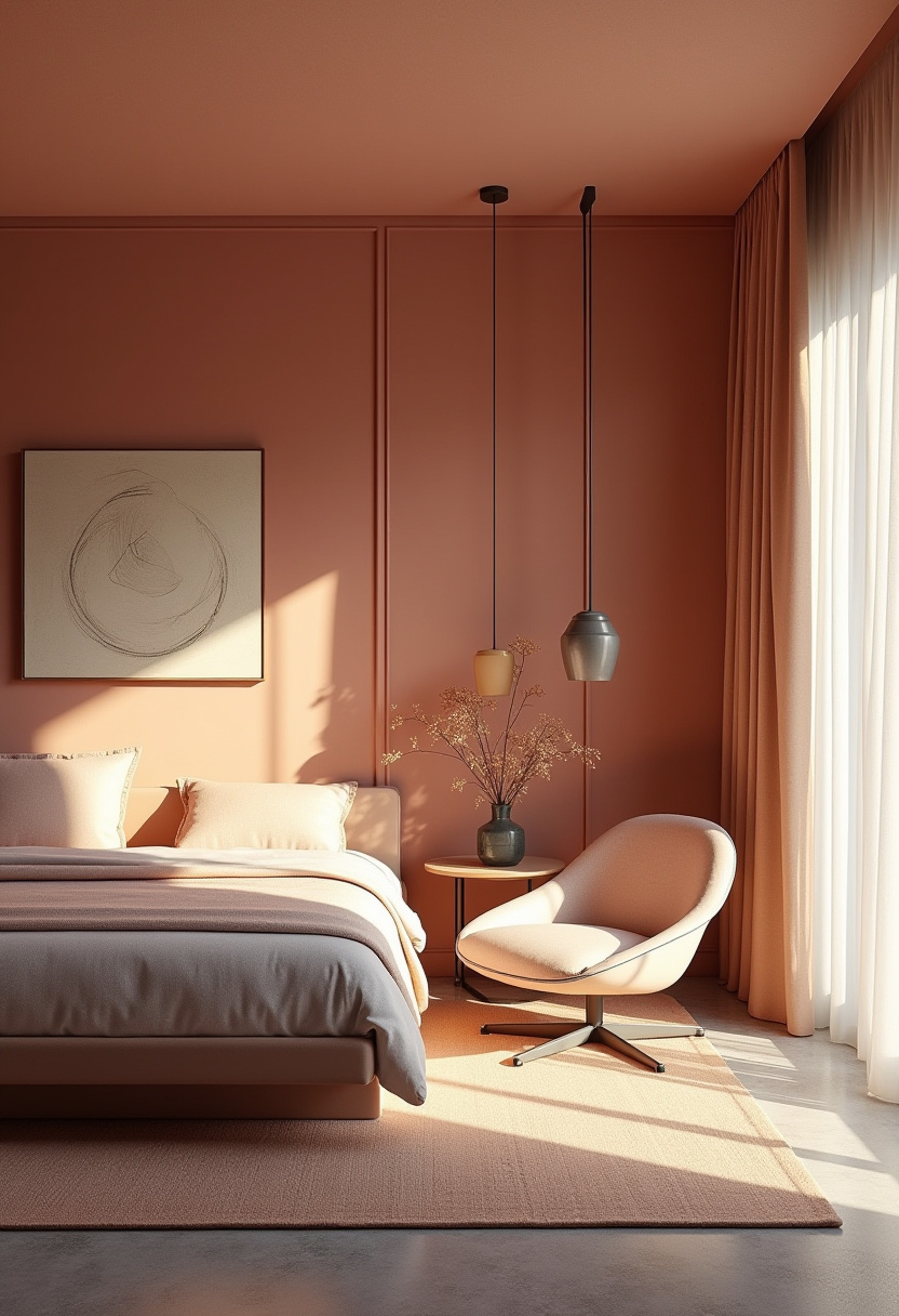 Dusty Rose Bedroom Ideas 8