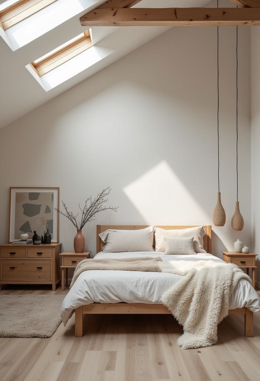 Earthy Modern Bedroom 11