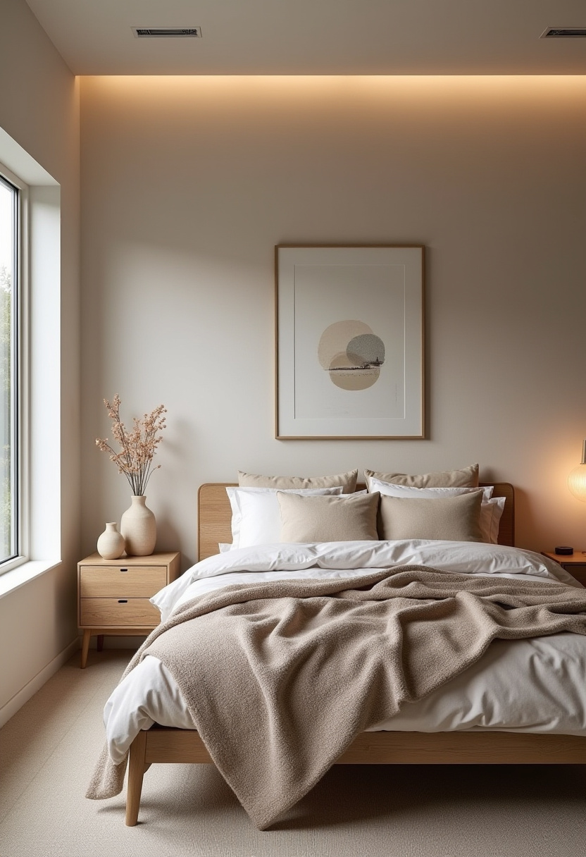Earthy Modern Bedroom 2