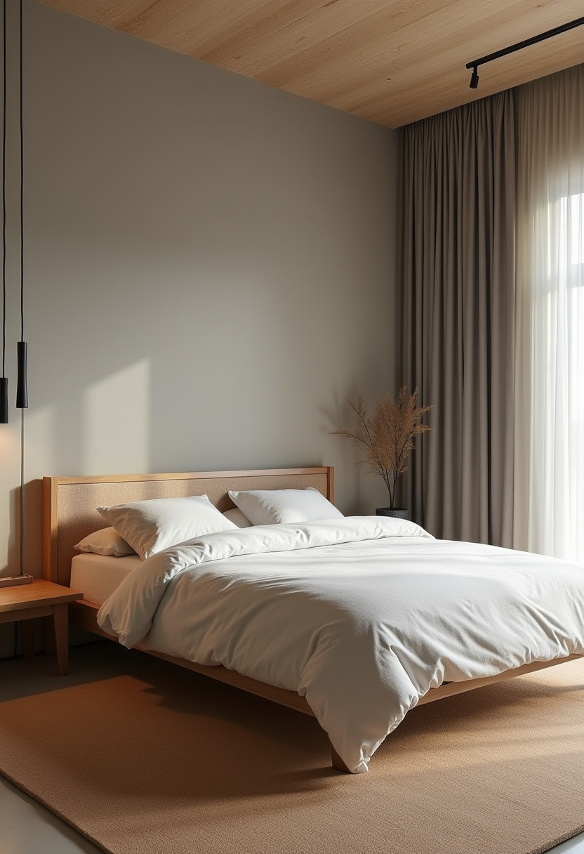 Earthy Modern Bedroom 23