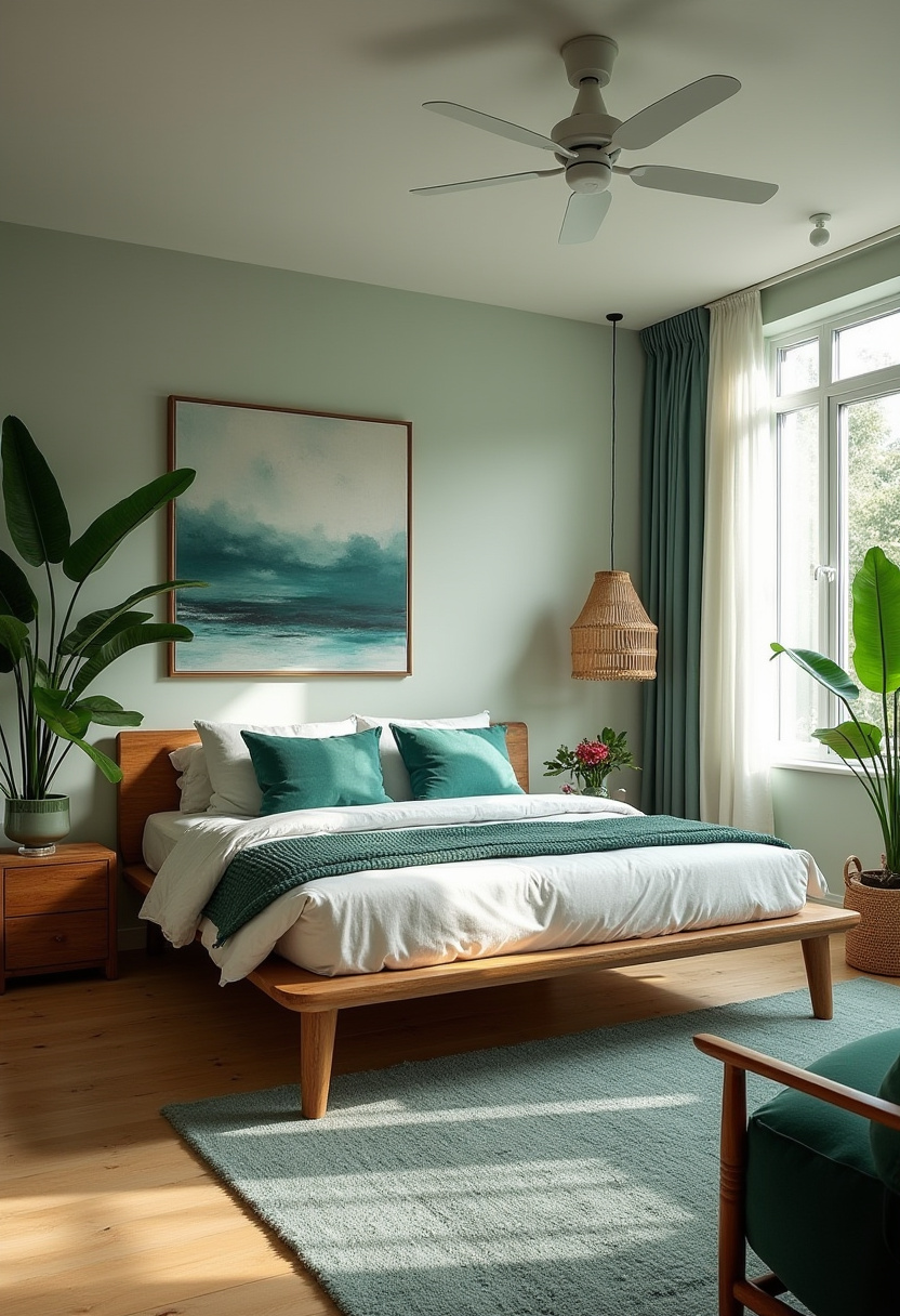 Earthy Modern Bedroom 27