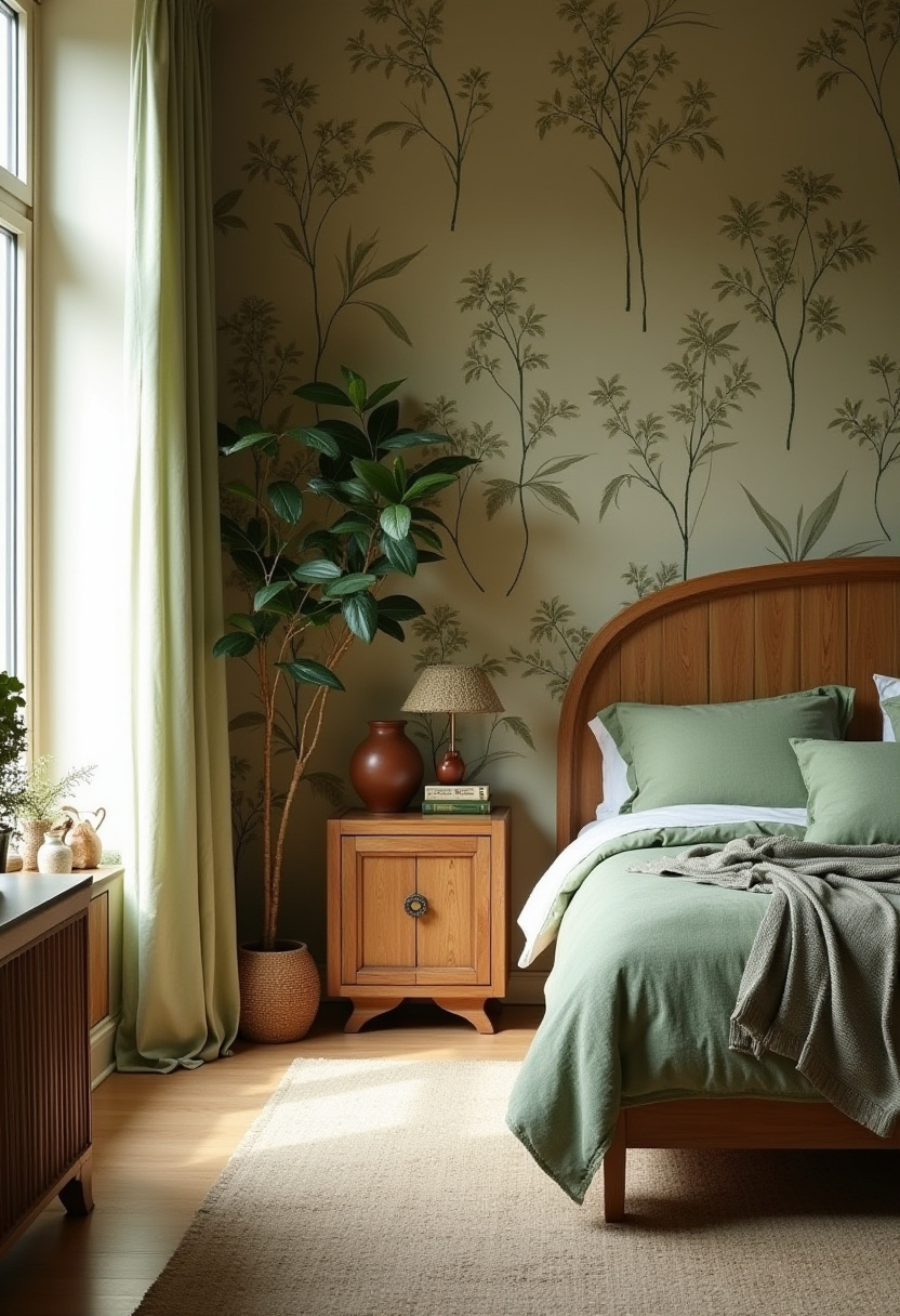 Earthy Modern Bedroom 30