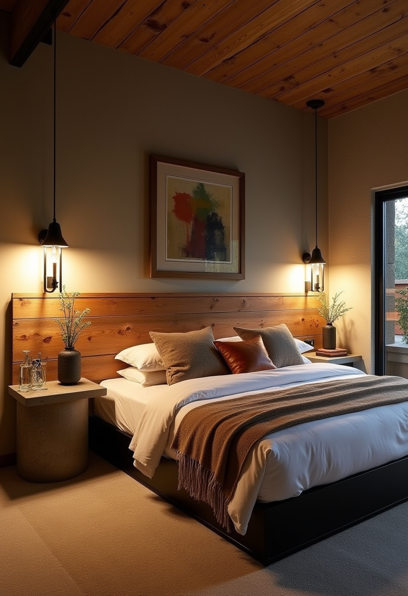 Earthy Modern Bedroom 5