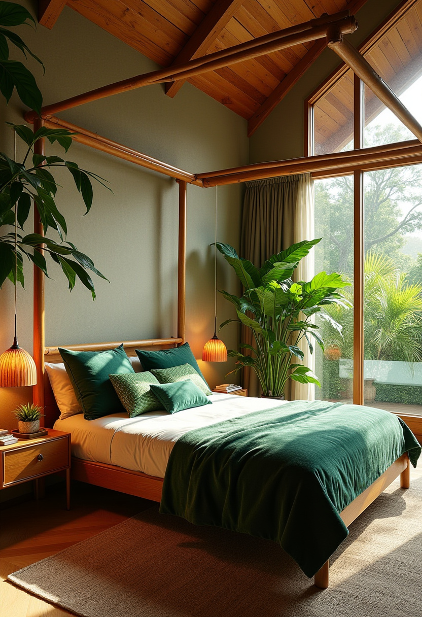 Earthy Modern Bedroom 9