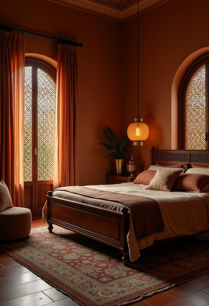 Earthy Moody Bedroom 15