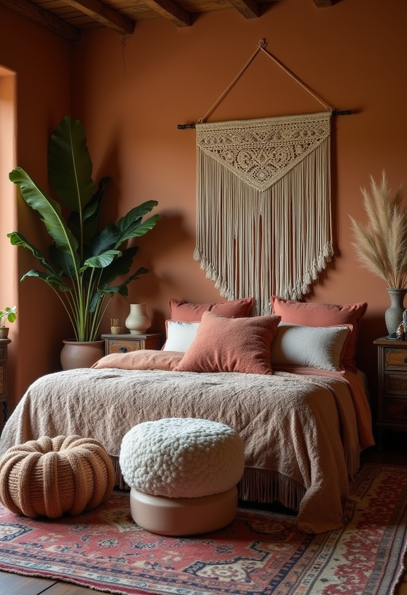 Earthy Moody Bedroom 25