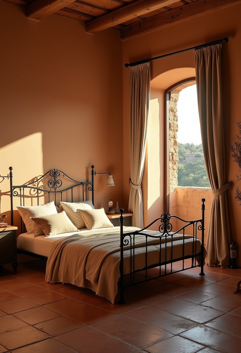 Earthy Moody Bedroom 26