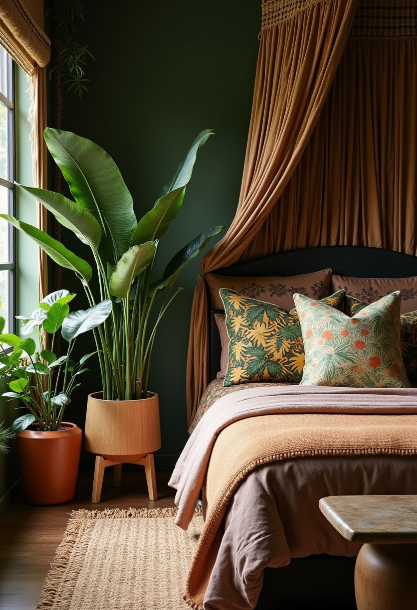 Earthy Moody Bedroom 27