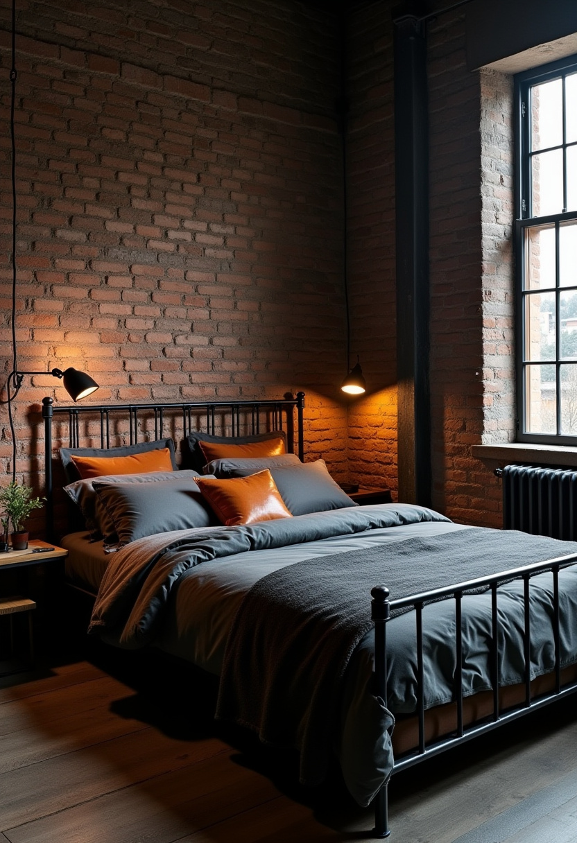 Earthy Moody Bedroom 28