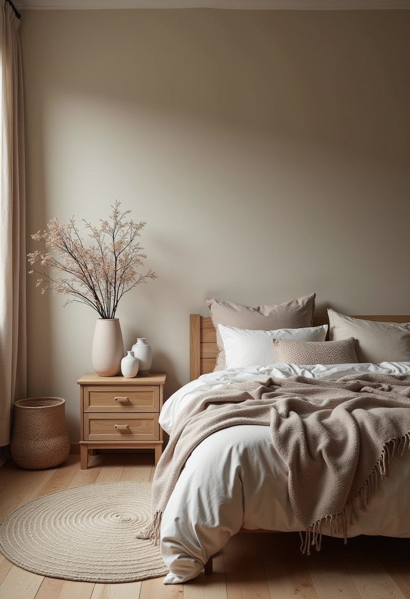Earthy Moody Bedroom 29