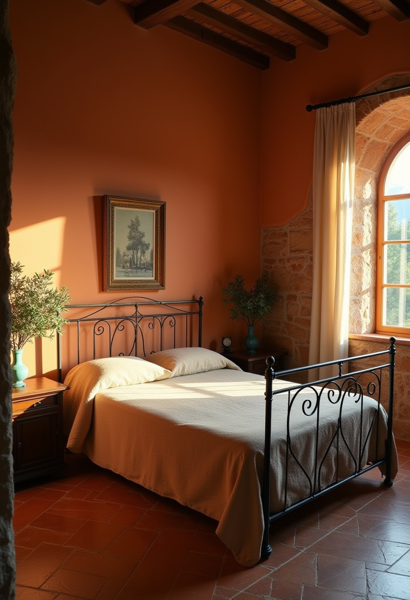 Earthy Moody Bedroom 6